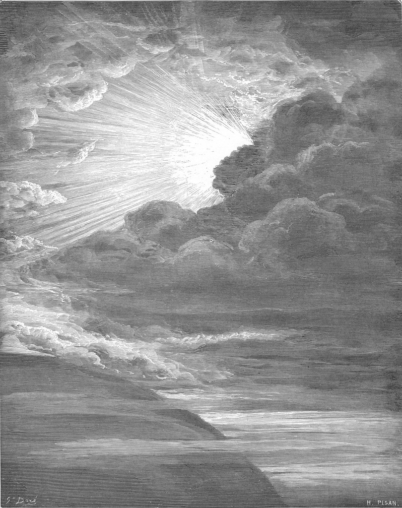 Gustave Doré, La Création de la Lumière, 1866.